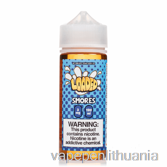 Smores - Pakrautas E-skystis - Negailestingas - 120 Ml 3mg Vape Skystis